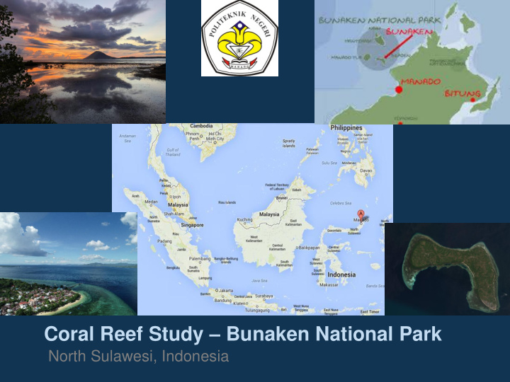 coral reef study bunaken national park