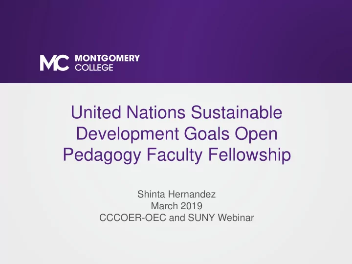 united nations sustainable development goals open
