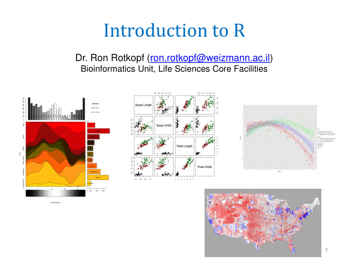 introduction to r