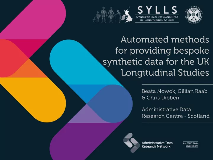 the uk longitudinal studies lss
