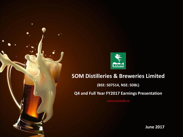 som distilleries breweries limited