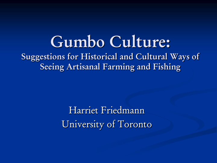 gumbo culture