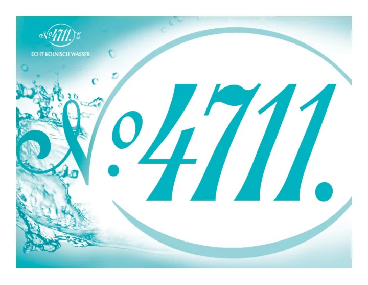 the history of 4711 echt k lnisch wasser
