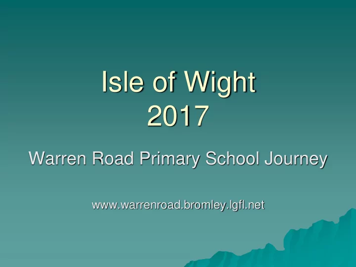 isle of wight 2017
