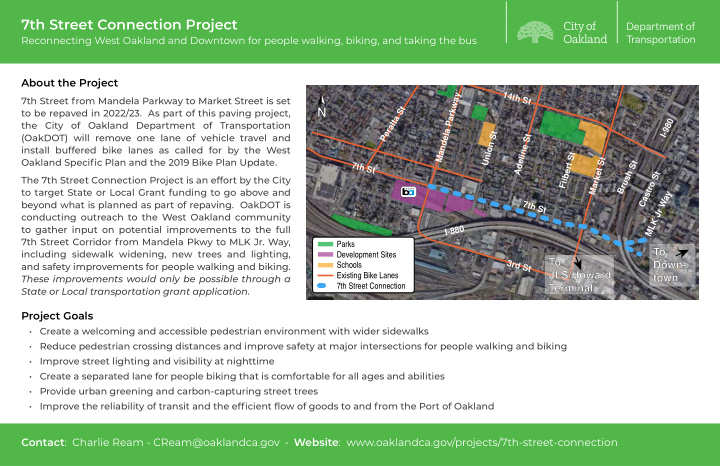 7th street connection project