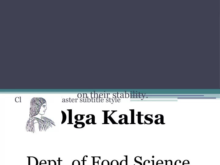 olga kaltsa