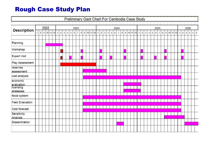 rough case rough case study plan study plan responsible