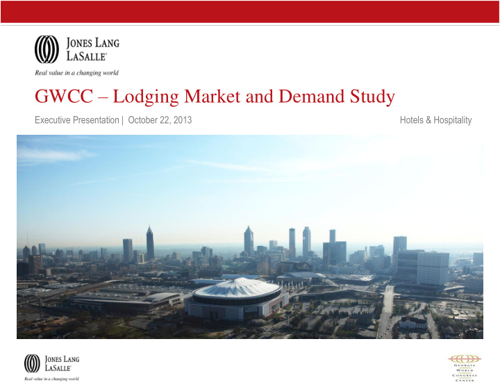 gwcc lodging market and demand study