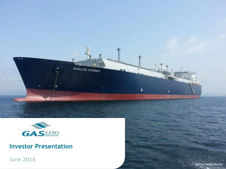 investor presentation