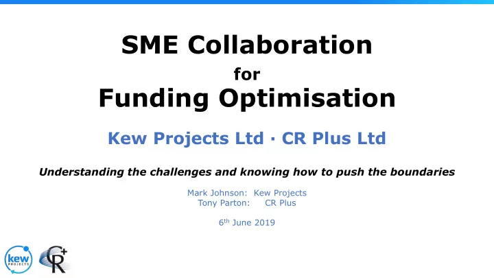 sme collaboration