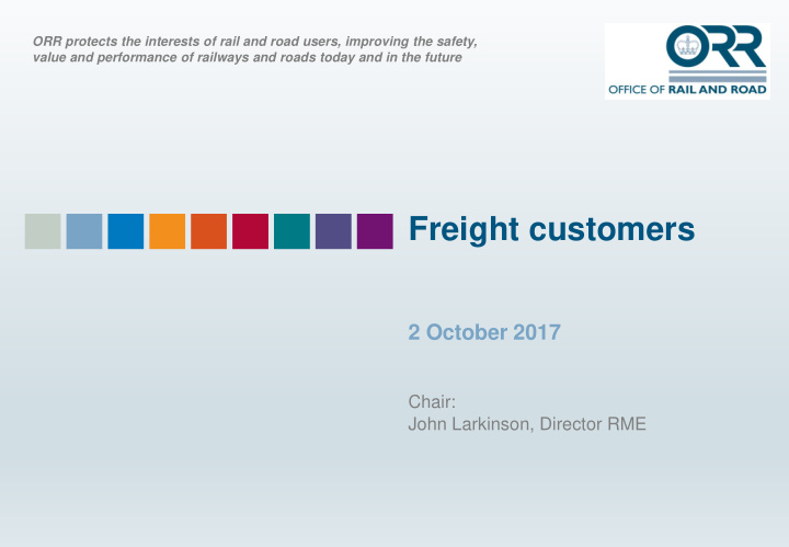 freight customers