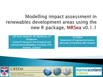 LAS S  Scot  cott-Hayw yward 1 , M  ML Macken  enzie,  e, CS  CG  G Wal  alker  Oedekoven  en