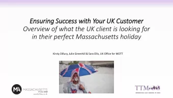 in their perfect Massachusetts holiday  Kirsty Dillury, Julie Greenhill &amp; Sara Ellis, UK Office