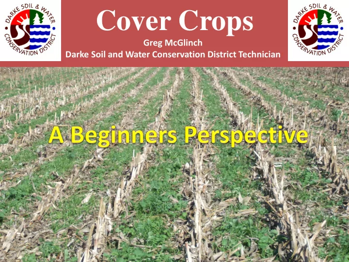 cover crops