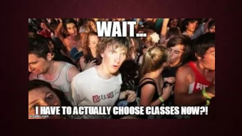 WHAT IS ADVISING?  Looks different from what you experienced at  orientation  Planning