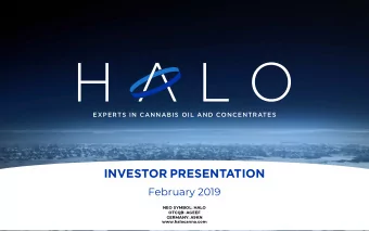 INVESTOR PRESENTATION  DISCLOSURES  This presentation of ANM, Inc. (the Company) is for