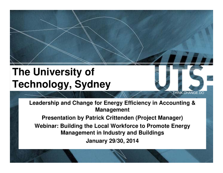 the university of technology sydney