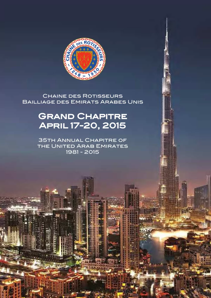 grand chapitre april 17 20 2015