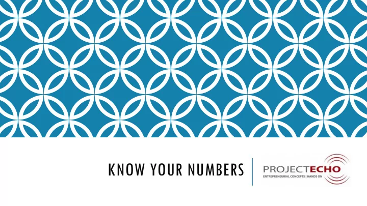 know your numbers golf balls