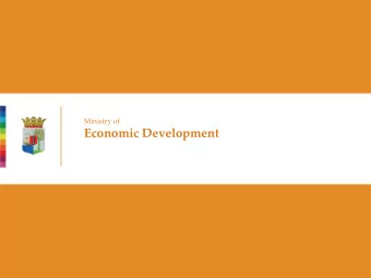 Economic Development  Ministry of  Economic Development  Plan of Action  Curaao Innovation Policy