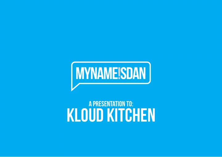 kloud kitchen