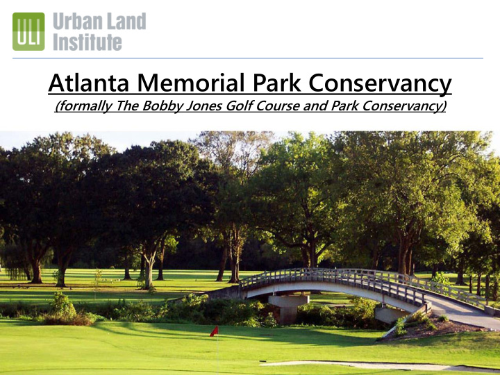 atlanta memorial park conservancy