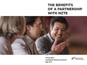 Presentation  Sustainable Business Network  May 2015  1  3  2  R&amp;D  Innovate and