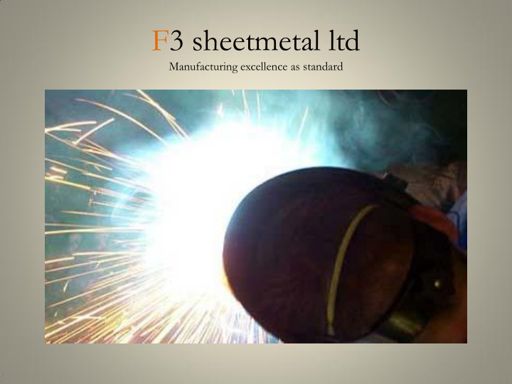 f3 sheetmetal ltd