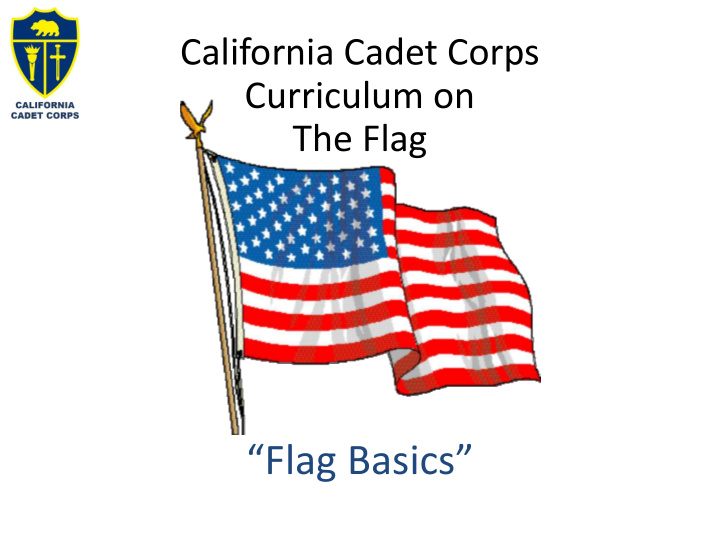 flag basics agenda