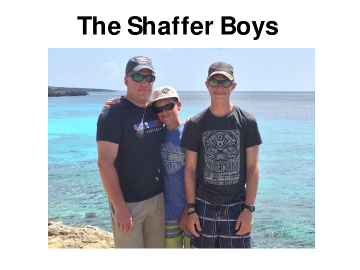 the shaffer boys