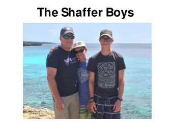 The Shaffer Boys  Scott  Ryan  Rotary  Club 31  2016/17  President  Executive Vice President  Still