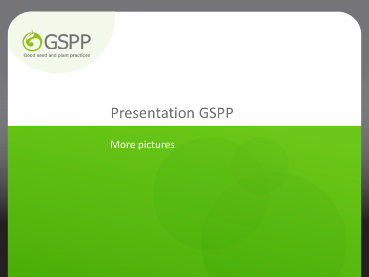 presentation gspp