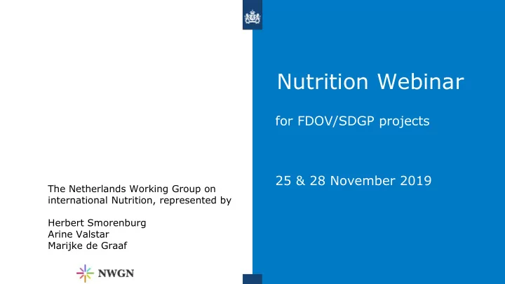 nutrition webinar