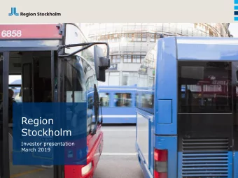 Region  Stockholm  Investor presentation  March 2019  2  2  Disclaimer  This presentation may not