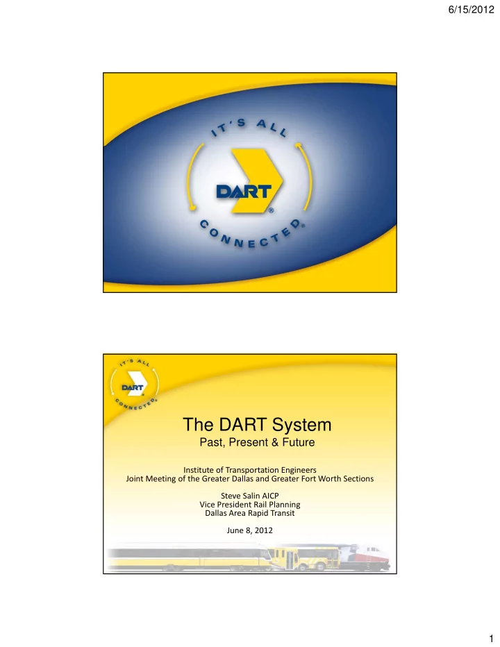 the dart system the dart system