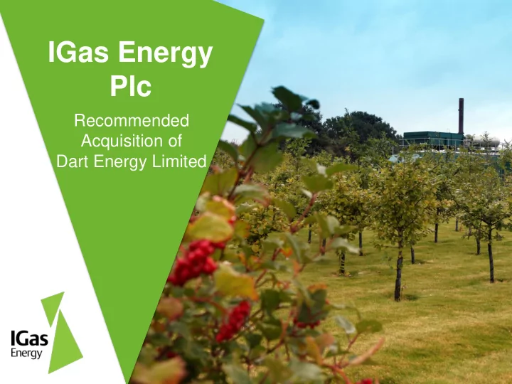 igas energy plc