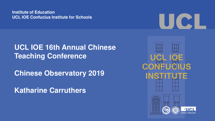 chinese observatory 2019
