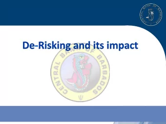 Technical Measures    LEI, KYC utilities, Information Sharing    What must be done  The