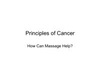 principles of cancer