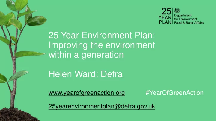 yearofgreenaction org yearofgreenaction