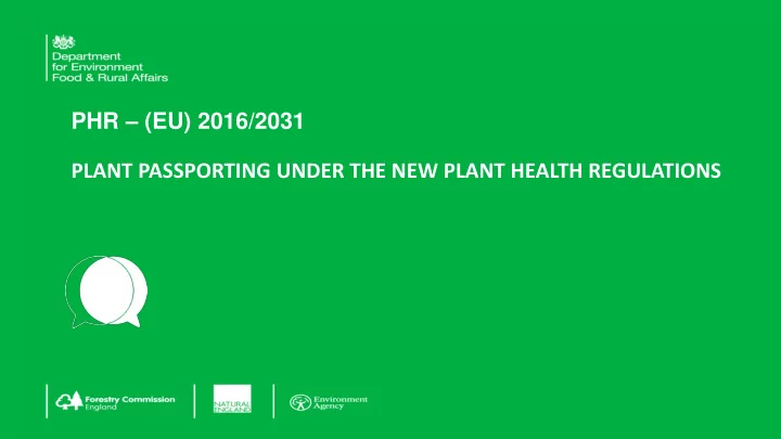 phr eu 2016 2031