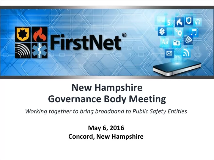 new hampshire governance body meeting