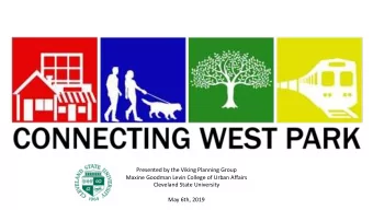 Presented by the Viking Planning Group  Maxine Goodman Levin College of Urban Affairs  Cleveland