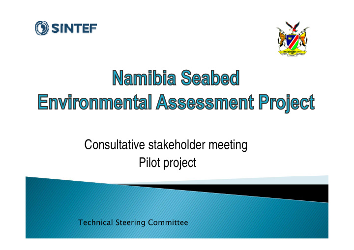 consultative stakeholder meeting pilot project