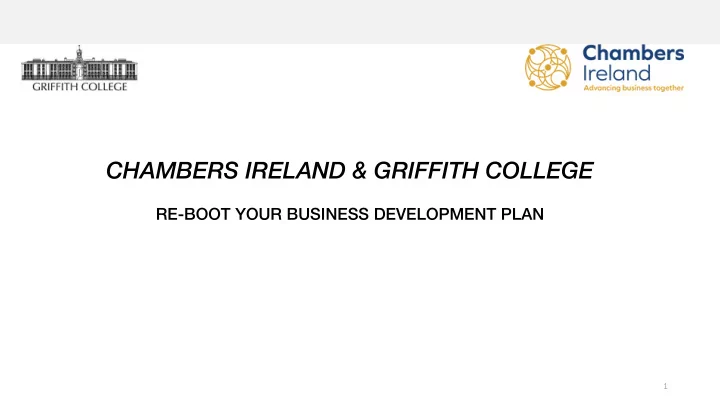 chambers ireland griffith college