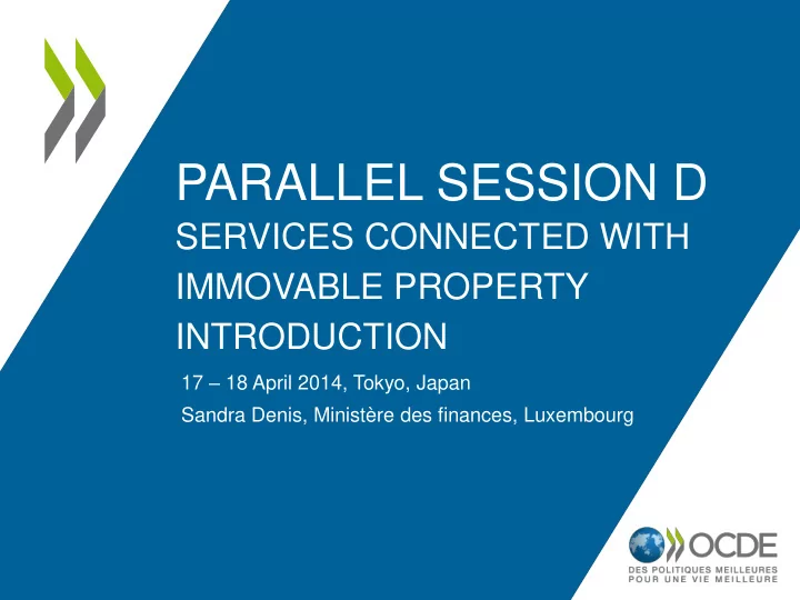 parallel session d