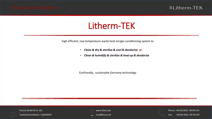 litherm tek