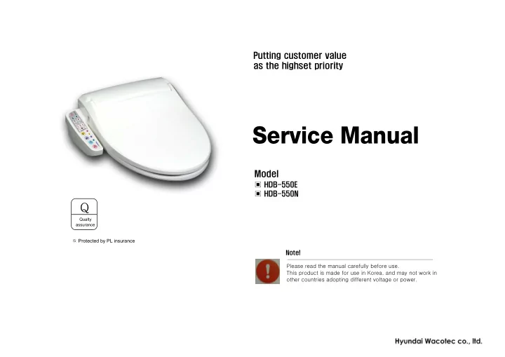 service manual