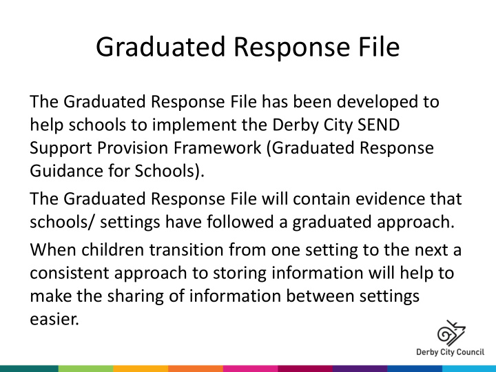graduated response file
