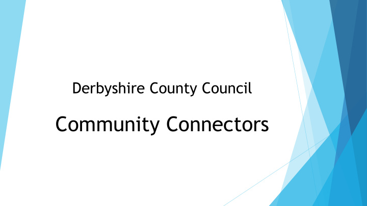 community connectors contents